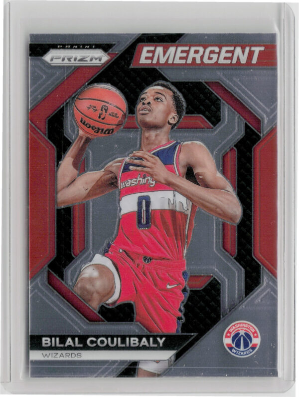 2023-24 Panini Prizm Bilal Coulibaly #4 Wizards Emergent