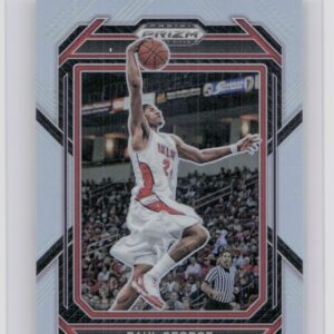 2023-24 Panini Prizm Draft Picks Paul George Silver #58 Bulldogs