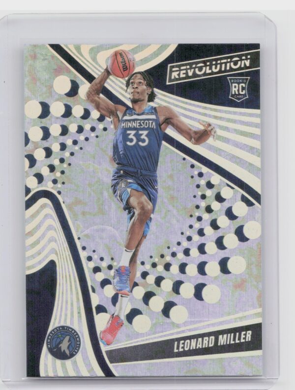 2023-24 Panini Revolution Leonard Miller Astro #133 Timberwolves