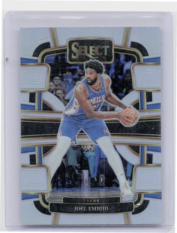 2023-24 Select Joel Embiid Silver Prizms #4 76ers
