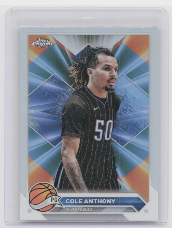 2023-24 Topps Chrome Cole Anthony 62 Magic
