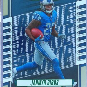 2023 Absolute Jahmyr Gibbs Green RC #108 Lions