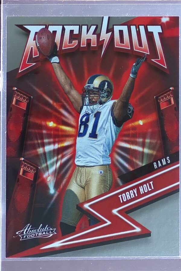 2023 Absolute Torry Holt #7 Rams Rock Out