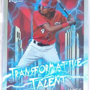 2023 Bowman Draft James Wood #TT-15 Nationals Transformative Talent