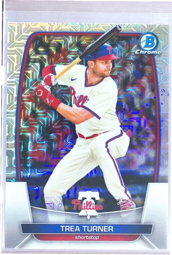2023 Bowman Trea Turner Mojo Refractors #10 Phillies