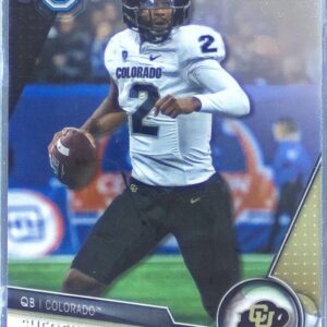 2023 Bowman University Chrome Shedeur Sanders #16 Buffaloes