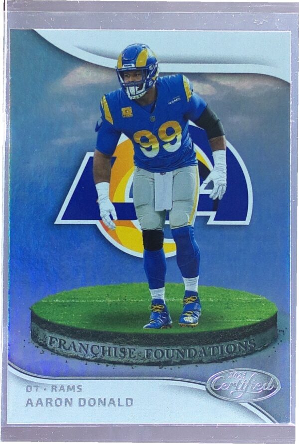 2023 Certified Aaron Donald #FF-12 Rams Franchise Foundations