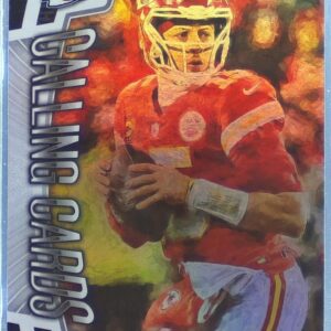 2023 Certified Patrick Mahomes II #CALL-8 Chiefs Calling Cards