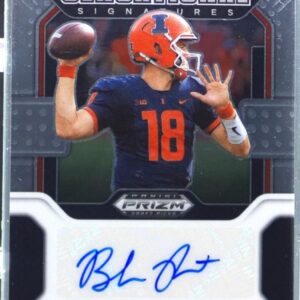 2023 Chronicles Draft Brandon Peters Auto #SS-BPE Illini 2022 Prizm Draft Picks