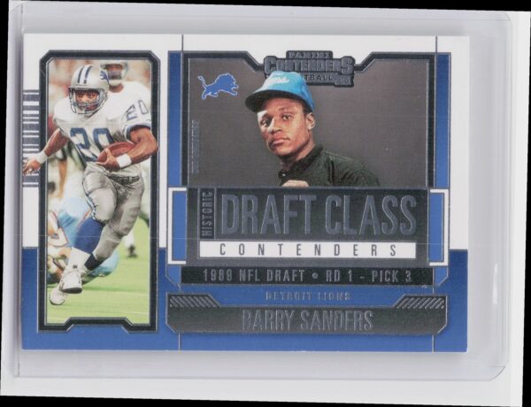 2023 Contenders Barry Sanders #HDC-BSA Lions Historic Draft Class Contenders