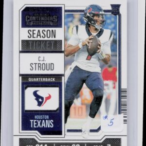 2023 Contenders C.J. Stroud Season Ticket Retail #40 Texans