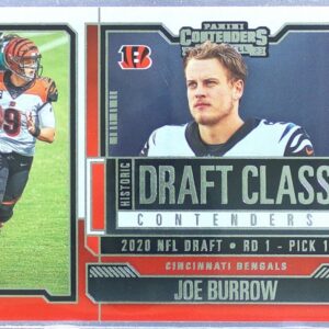 2023 Contenders Joe Burrow #HDC-JB Bengals Historic Draft Class Contenders