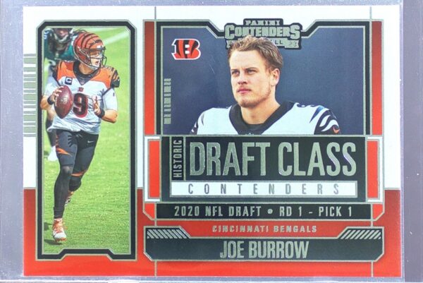 2023 Contenders Joe Burrow #HDC-JB Bengals Historic Draft Class Contenders