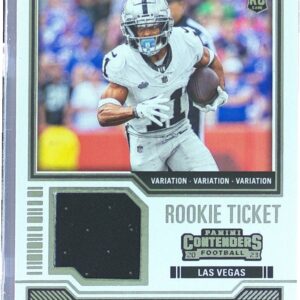 2023 Contenders Tre Tucker #TS35V Raiders Rookie Ticket Swatches Variations RC