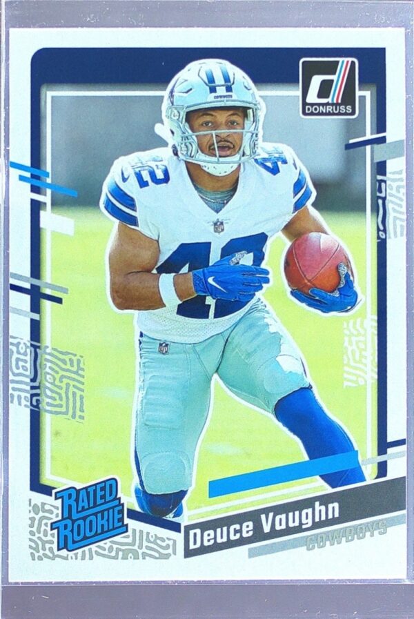 2023 Donruss Deuce Vaughn RC #324 Cowboys