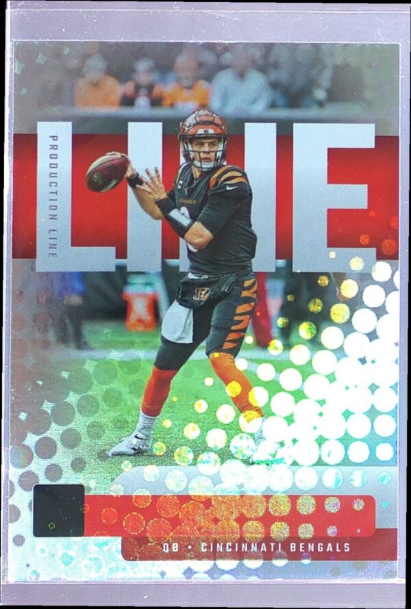 2023 Donruss Joe Burrow #PDL-3 Bengals Production Line
