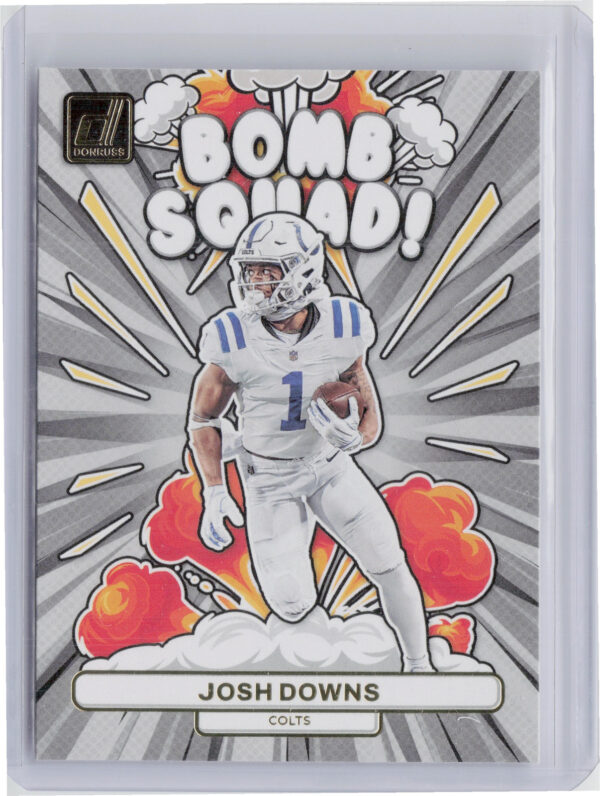 2023 Donruss Josh Downs #BS-21 Colts Bomb Squad