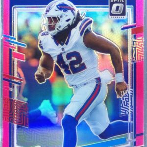 2023 Donruss Optic Dorian Williams Pink RC #212 Bills