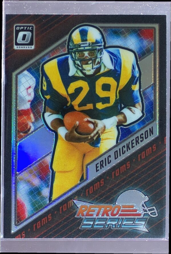 2023 Donruss Optic Eric Dickerson #12 Rams Retro Series