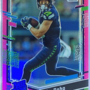 2023 Donruss Optic Jake Bobo Pink RC #288 Seahawks