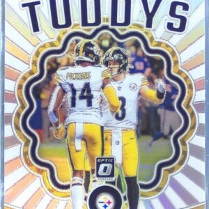 2023 Donruss Optic Kenny Pickett / George Pickens #BT-KG Steelers Best Tuddys