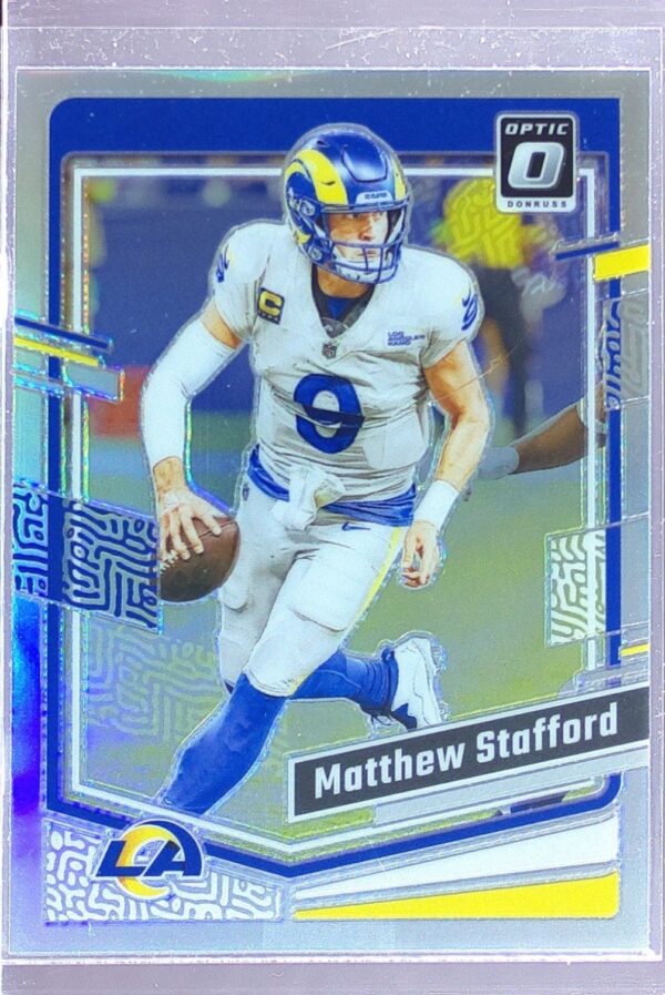 2023 Donruss Optic Matthew Stafford Holo #113 Rams