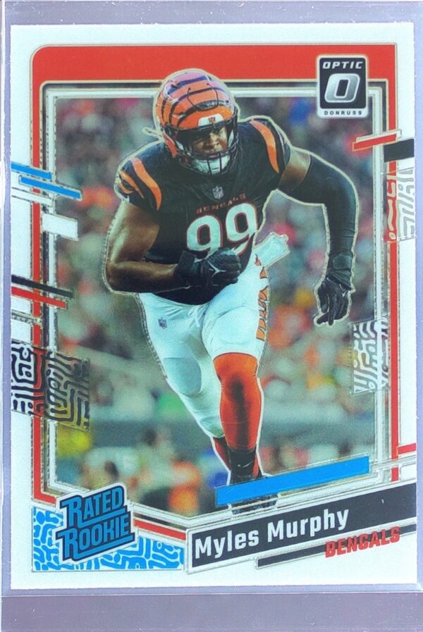 2023 Donruss Optic Myles Murphy RC #222 Bengals