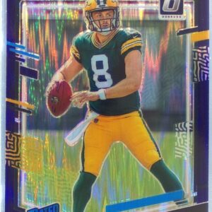 2023 Donruss Optic Sean Clifford Purple Shock #242 Packers