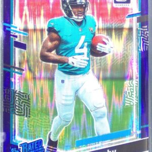 2023 Donruss Optic Tank Bigsby Purple Shock RC #252 Jaguars