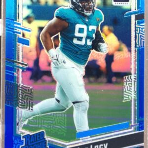 2023 Donruss Optic Tyler Lacy RC Aqua /299 #253 Jaguars