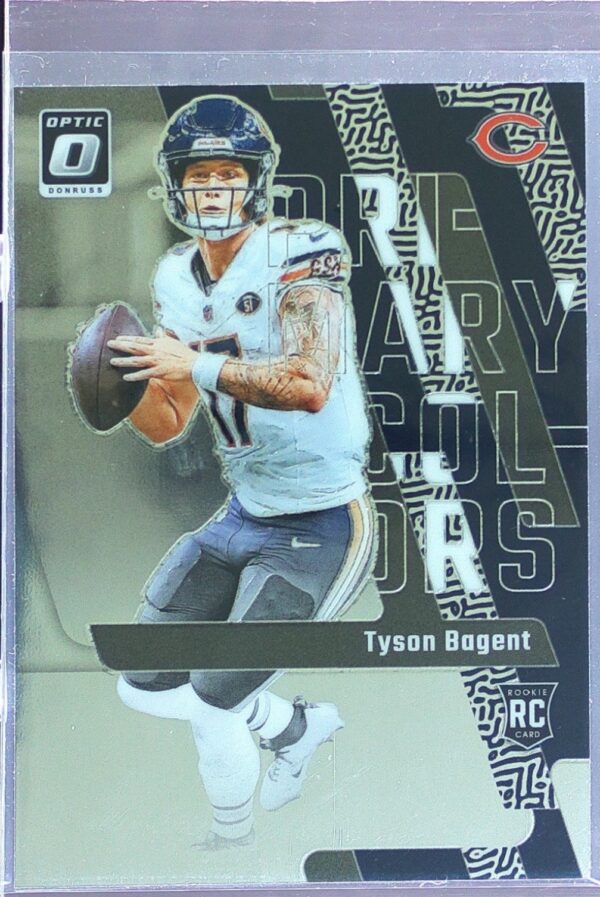 2023 Donruss Optic Tyson Bagent RC #14 Bears Primary Colors