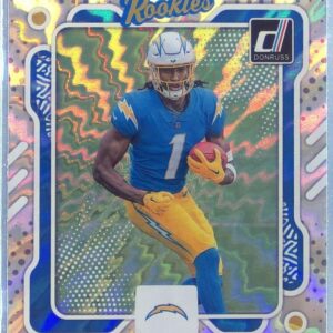 2023 Donruss Quentin Johnston #8 Chargers Elite Series Rookies