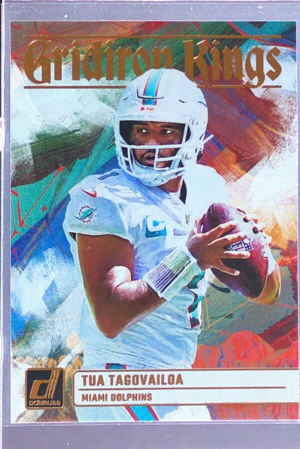 2023 Donruss Tua Tagovailoa #GK-15 Dolphins Gridiron Kings
