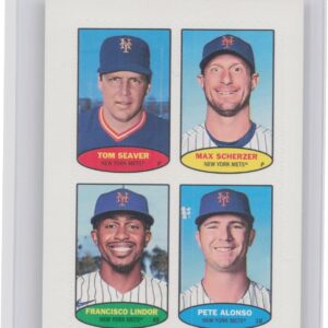 2023 Heritage Tom Seaver  / Max Scherzer  / Francisco Lindor  / Pete Alonso