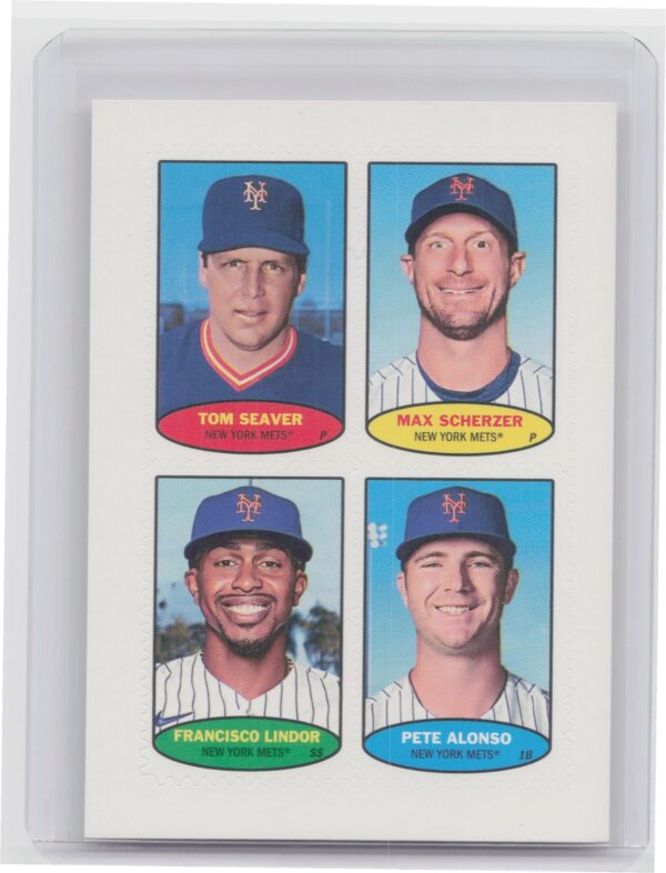 2023 Heritage Tom Seaver  / Max Scherzer  / Francisco Lindor  / Pete Alonso