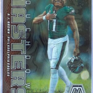 2023 Mosaic A.J. Brown #TM-AJB Eagles Touchdown Masters Mosaic
