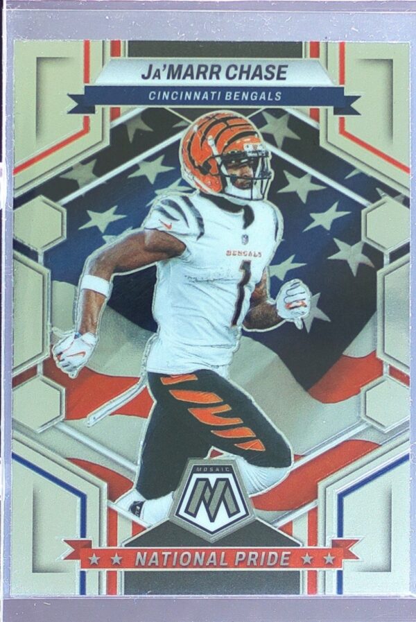 2023 Mosaic Ja'Marr Chase National Pride #264 Bengals