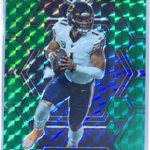 2023 Mosaic Justin Fields Green Mosaic #33 Bears