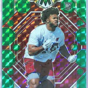 2023 Mosaic Paris Johnson Jr. Green Mosaic #354 Cardinals