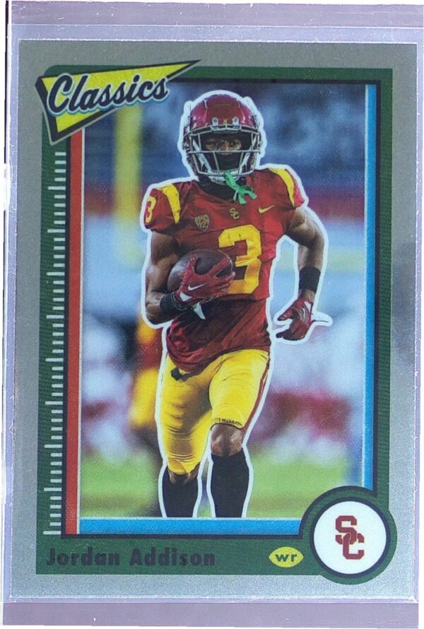 2023 Panini Chronicles Draft Picks Jordan Addison #7 Trojans Classics Premium