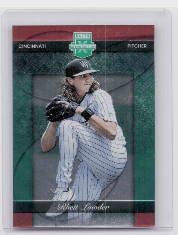 2023 Panini Elite Extra Edition Rhett Lowder #154 Reds