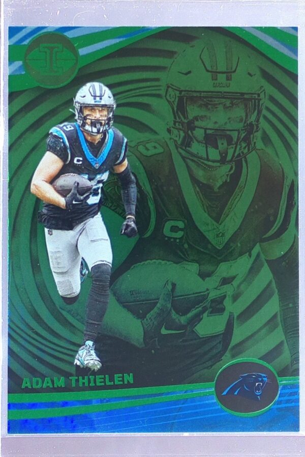 2023 Panini Illusions Adam Thielen Emerald Trophy Collection #14 Panthers