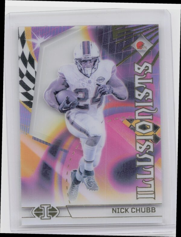 2023 Panini Illusions Nick Chubb #7 Browns Illusionists