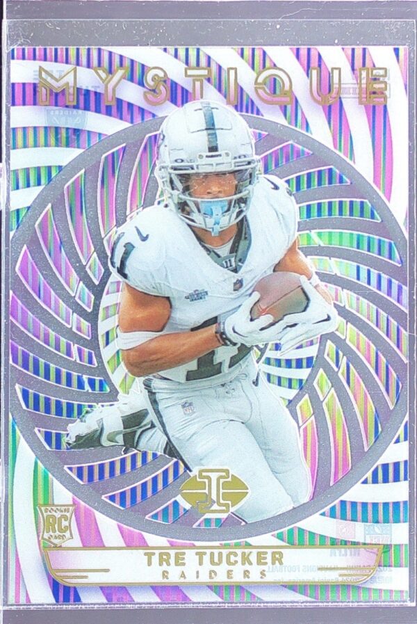 2023 Panini Illusions Tre Tucker RC #37 Raiders Mystique