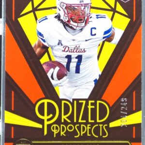 2023 Panini Legacy Rashee Rice RC /249 #PP-20 Chiefs Prized Prospects Orange