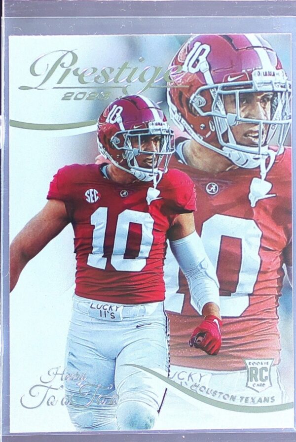 2023 Panini Prestige Henry To'oto'o SP RC #393 Texans