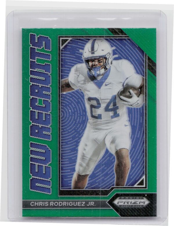 2023 Panini Prizm Draft Picks Chris Rodriguez Jr. #NR-22 Wildcats New Recruits G