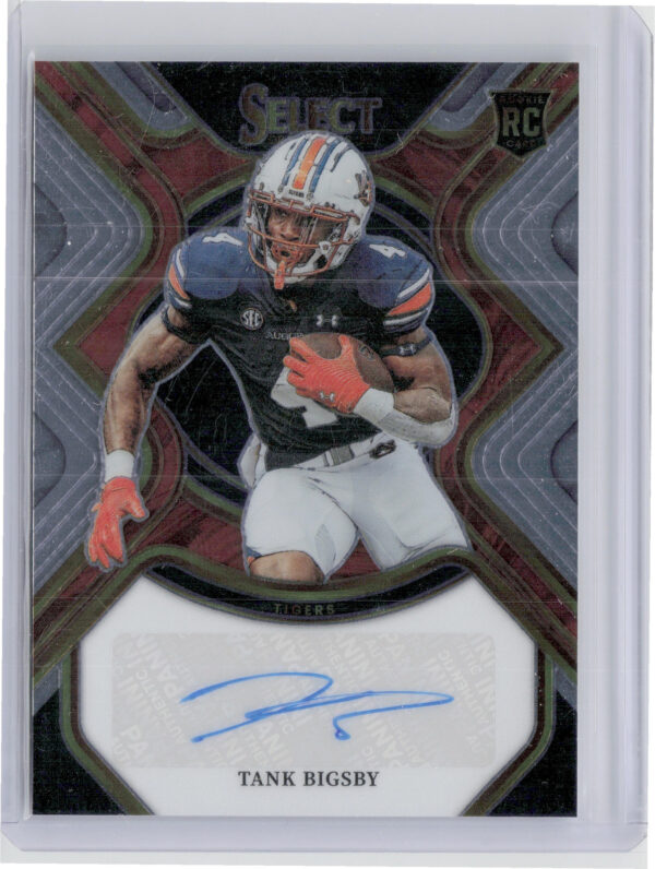 2023 Panini Select Draft Picks Tank Bigsby AU #RS-TBI Tigers Rookie SIgnatures