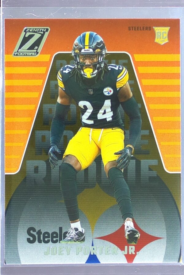 2023 Panini Zenith Joey Porter Jr. RC #155 Steelers