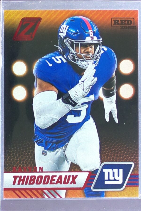 2023 Panini Zenith Kayvon Thibodeaux Red Zone #77 Giants